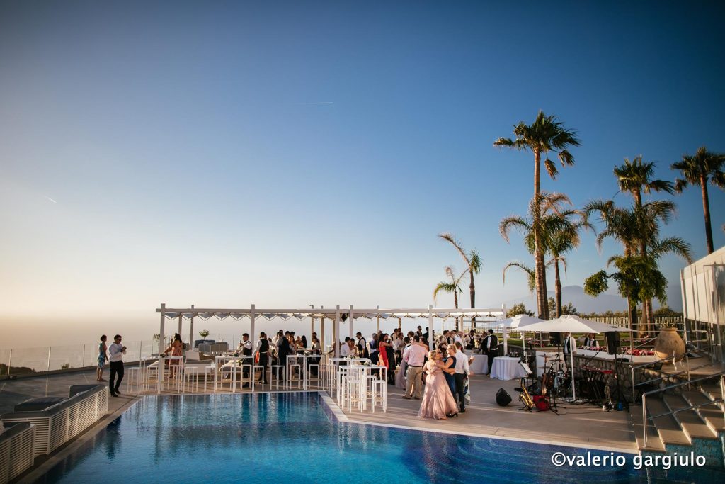 pool wedding villa eliana sorrento receptions