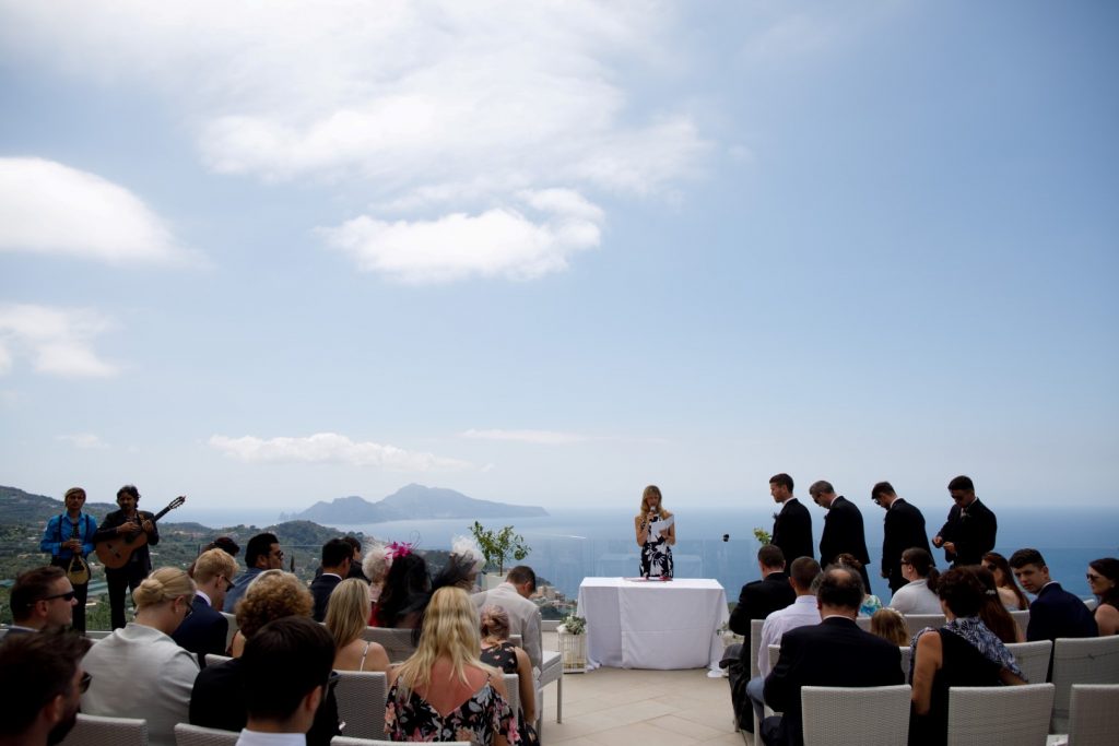 ceremony in villa fattoria catignano siena