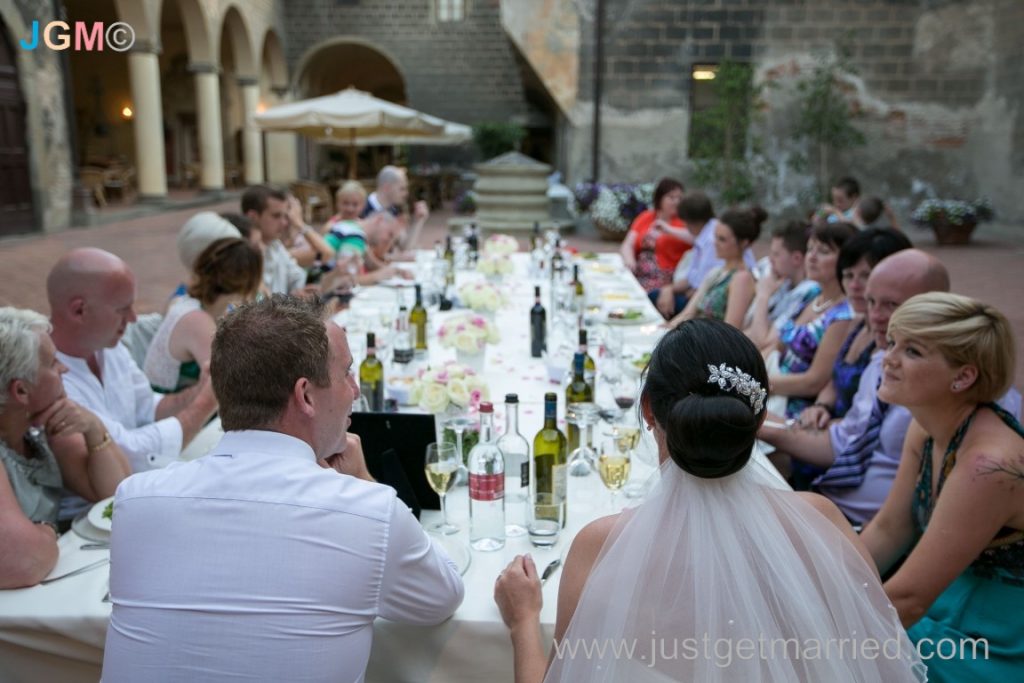 tuscany castle wedding reception italy oliveto tuscany