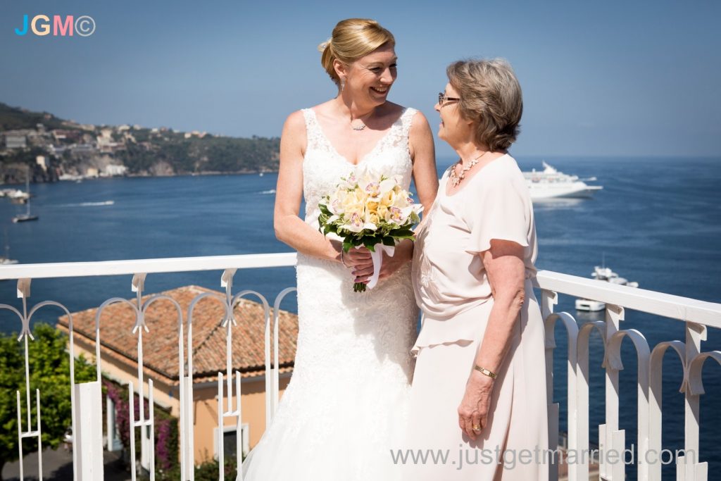 flowers wedding italy