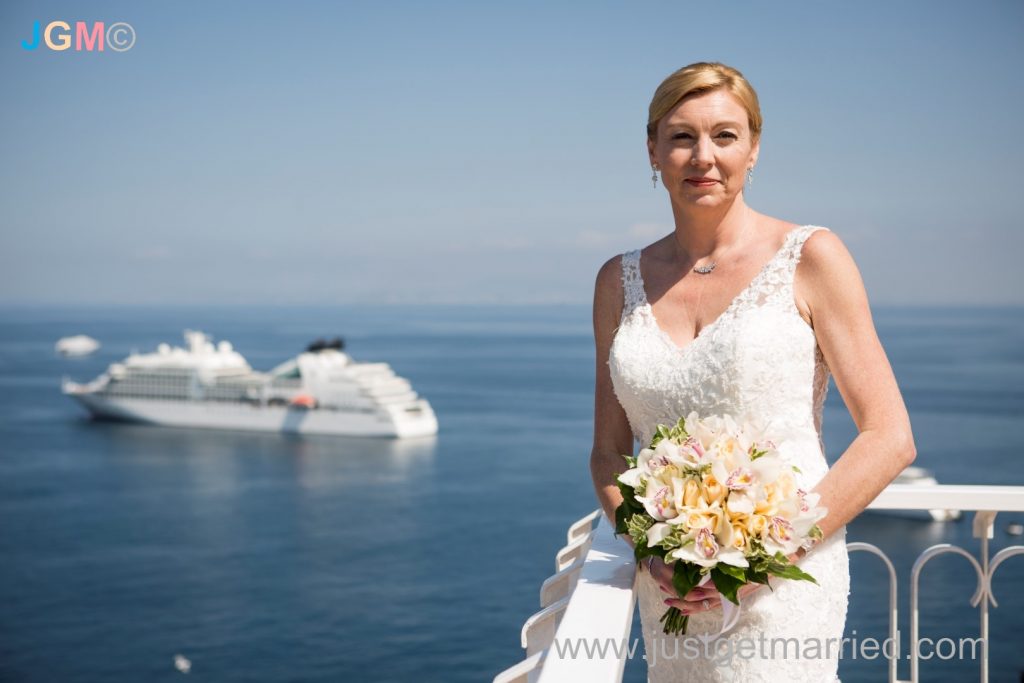 flowers wedding italy