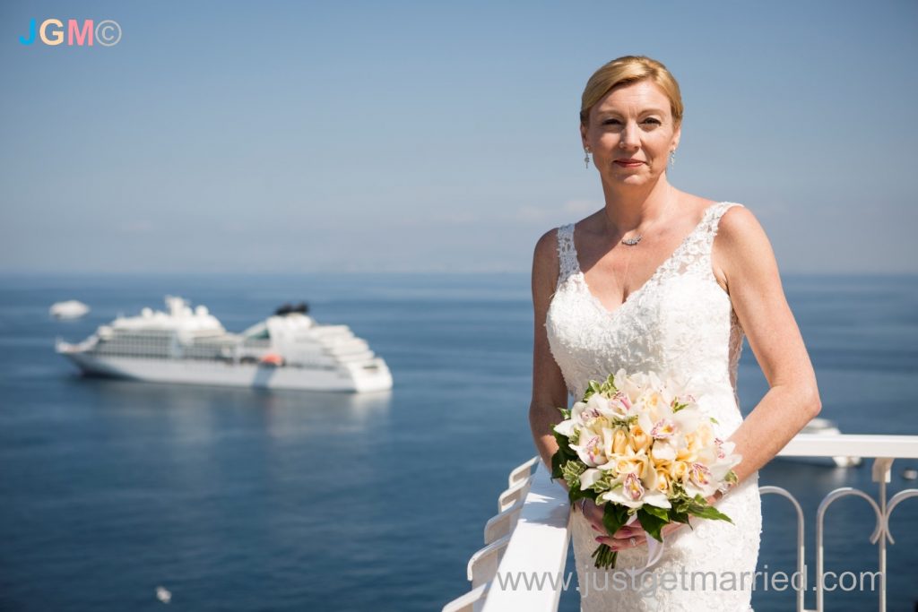 flowers wedding italy