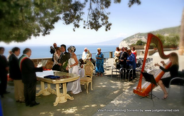 wedding, italy love, garden, panoramic. villa, sorrento, marriage