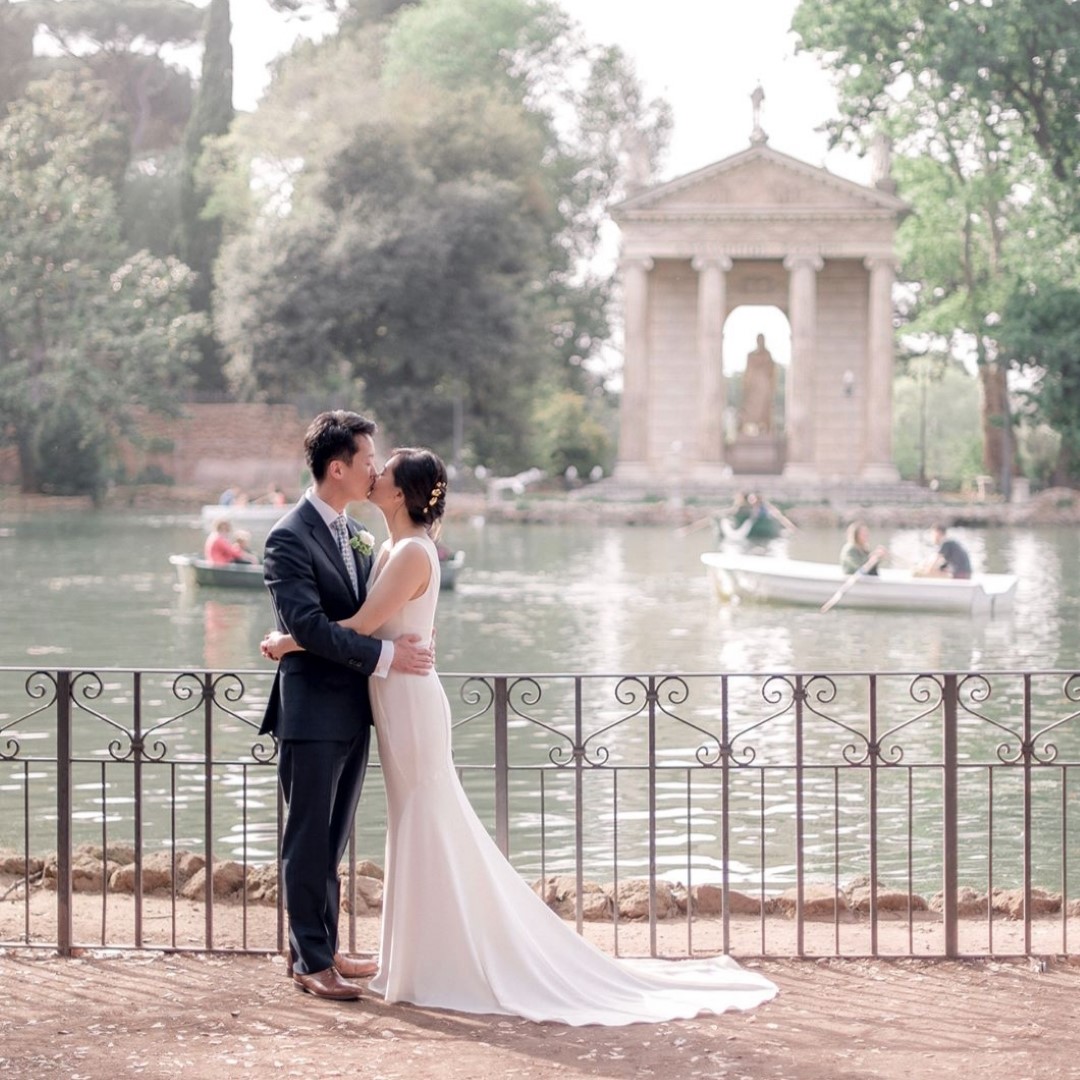 Our Wedding day in Rome turned out perfectly Just Get Married in Italy