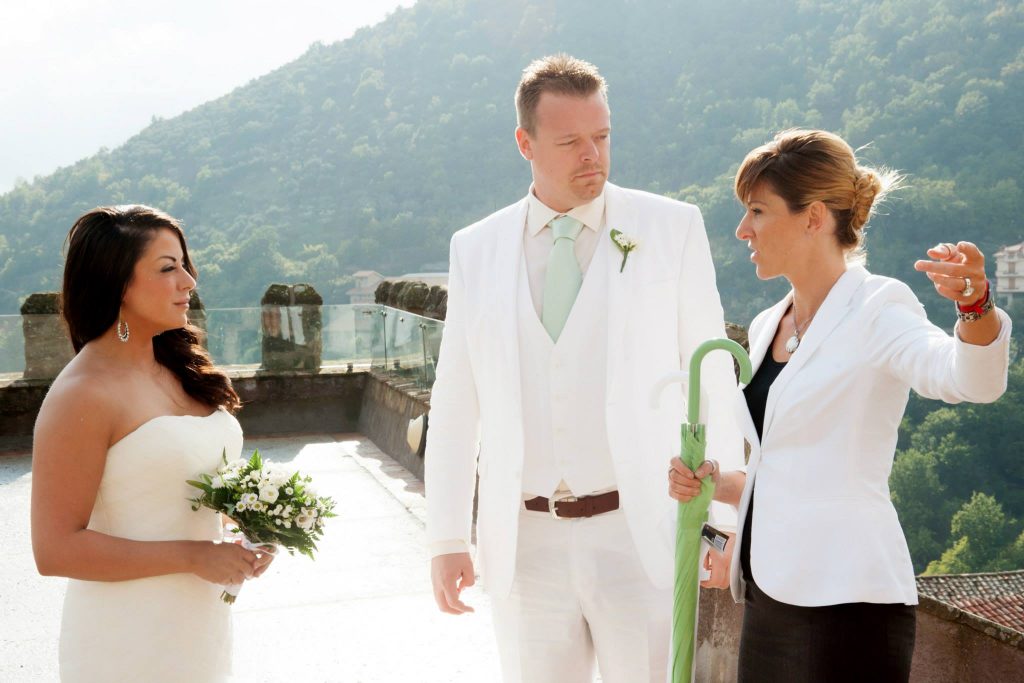 elope wedding italy bride